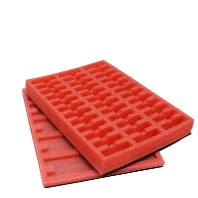 Pink Anti Static Foam ESD Packing Foam Sheet Untuk Pengiriman Kotak Liner