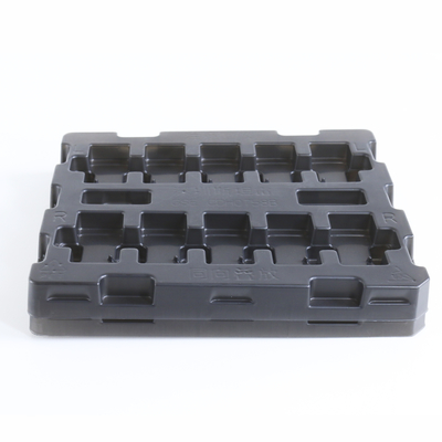 Black ESD PU Foam Sheet Anti Static Conductive Polyurethane Foam Untuk Pengemasan Pelindung