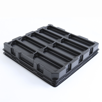 Pink And Black ESD Foam Tray IXPE Foam Packaging Insert Tray Untuk Lining Kotak