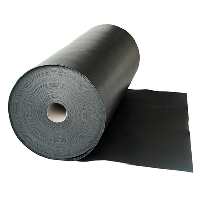 Black Anti Static Foam Sheets Close Cell Conductive Polyurethane Foam Roll Untuk Pengemasan