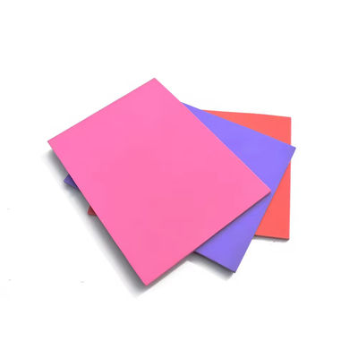 Busa Eva Fleksibel Berwarna-warni 38 Derajat Dengan Dukungan Perekat Untuk Proyek Kerajinan