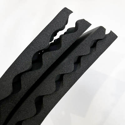 Tutup Bahan Bangunan Isolasi Termal Karet Busa Neoprene Sel Terbuka