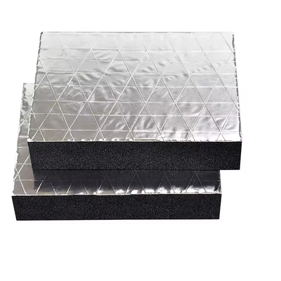 Busa Karet Perekat EPDM Sel Tertutup Ketahanan Penuaan Dengan Aluminium Foil