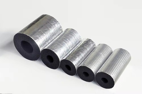 Waterproof Nitrile Close Cell Insulation NBR Foam Tube Untuk Pipa Tembaga