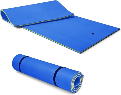 18x6 Floating Water Mat Resistance Puncture, 3 Lapisan Floating Foam Pool Mat