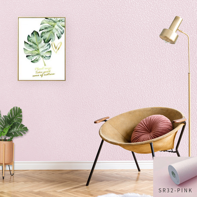 Makaron Tekstur 3d Pe Foam Wall Sticker Aluminium Foil Di Bagian Bawah Untuk Kamar Tidur