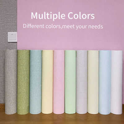 Soundproof Waterproof Foam Self Adhesive Wallpaper Roll Untuk Dekorasi Dinding Indoor