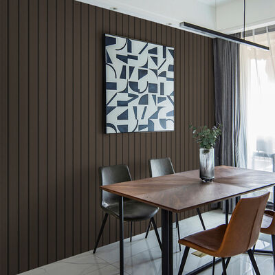 Papan Kisi Stiker Wallpaper PVC Lapisan IXPE Tahan Tabrakan Untuk Dekorasi Hotel