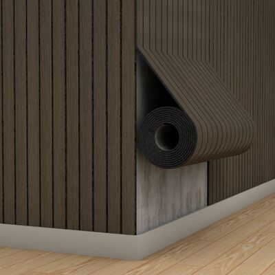 Panel Dinding Bilah Kayu Lembut Dengan Lapisan Busa IXPE Untuk Dekorasi Rumah Kesejahteraan