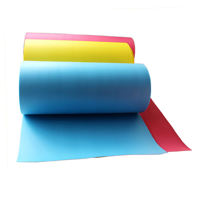 Cross Linked 0.1mm Ringan IXPE Foam Sheet Hitam Putih Warna Lempar Permukaan