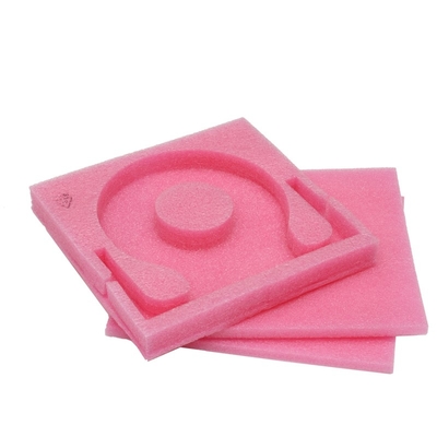 Pink Anti Static Foam ESD Packing Foam Sheet Untuk Pengiriman Kotak Liner