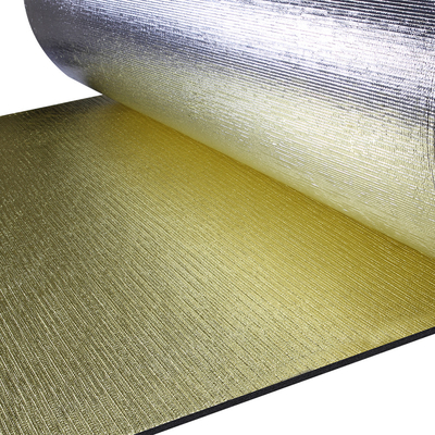Folium Aluminium Sisi Ganda XLPE XPE Bahan Isolasi Termal busa untuk atap