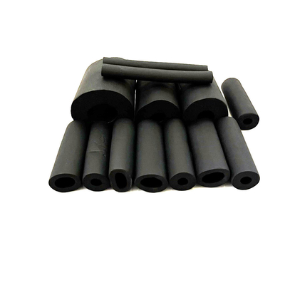 Nitrile PVC NBR Closed Cell Foam Instalasi cepat, Nitrile Butadiene Karet Foam Hitam