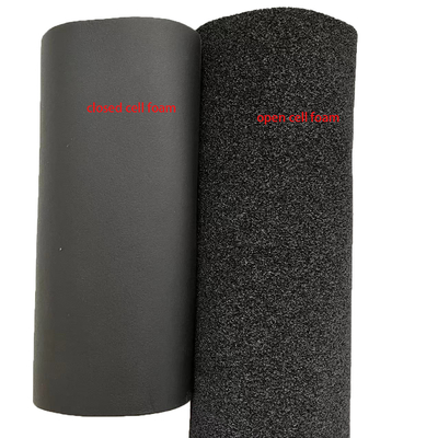 Ukuran Custom Warna busa karet EPDM, Soft Fire Retardant EPDM Sponge sel tertutup