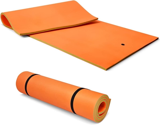 18x6 Floating Water Mat Resistance Puncture, 3 Lapisan Floating Foam Pool Mat