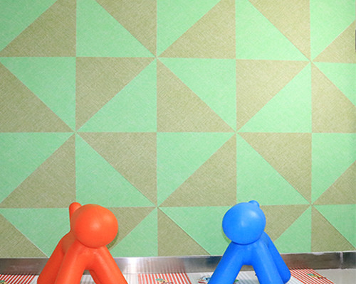 Menampilkan Wall Series Anti Fouling 3D Foam Wallpaper Outdoor Untuk Kantor Restoran