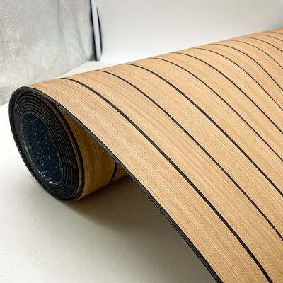 Panel Kisi-kisi Butir Kayu Fleksibel Perekat Diri Untuk Dekorasi Tempat Umum Kecil